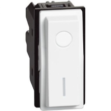 INTERRUTTORE 2 POLI 16A BIANCO LIVING NOW - BTICINO KW4002 product photo