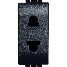 LIVING INT - PRESA 2P 16A EUROAMERICANA D=5 - BTICINO L4125 - BTICINO L4125 product photo