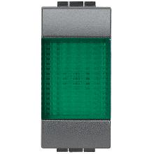 LIVING INT - PORTALAMPADA SPIA VERDE - BTICINO L4371V product photo
