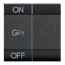 LIVING - COPRITASTO ON OFF GEN 2 MOD - BTICINO L4911M2AFN - BTICINO L4911M2AFN product photo