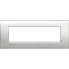 LL - PLACCA 7P ARGENTO LUNARE - BTICINO LNA4807GL - BTICINO LNA4807GL product photo