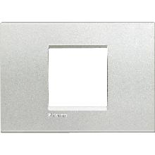 LL - PLACCA 2P ARGENTO - BTICINO LNA4819AG - BTICINO LNA4819AG product photo