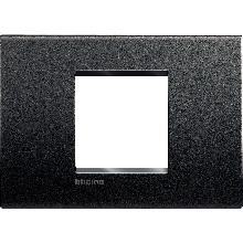 LL - PLACCA 2P ANTRACITE - BTICINO LNA4819AR product photo
