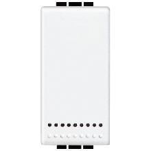 LL - PULSANTE NO 2P 10A 1M BIANCO - BTICINO N4044N - BTICINO N4044N product photo