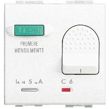 N4305/6 - LIGHT – INTERRUTTORE MAGNETERMICO DIFFERENZIALE 1P+N 6A 1,5KA 10MA - BTICINO N4305/6 - BTICINO N4305/6 product photo