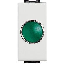 LIGHT - PORTALAMPADA SPIA VERDE - BTICINO N4371V product photo