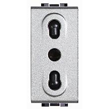 LIGHT TECH - PRESA 2P+T 10/16A BIPASSO - BTICINO NT4180 product photo