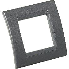 INTERLINK PLACCA CURVA 2P RESIN LIVIN INT - BTICINO W11119GR - BTICINO W11119GR product photo