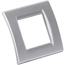 INTERLINK - PLACCA CURVA 2P RESIN LIGH TECH - BTICINO W11119TH product photo