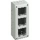 MAGIC/MATIX-CUSTODIA PARETE IP40 2+2+2 POSTI VERT - BTICINO 25406V - BTICINO 25406V - BTICINO 25406V product photo Photo 01 2XS