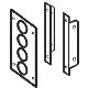 MAS - CHIUSURA LATERALE FORMA 3B 4A H=200 - BTICINO 91840/2SL - BTICINO 91840/2SL product photo Photo 01 2XS
