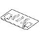 MAS - SETTO SEPARATORE SEGREGAZ F 3B L=850 - BTICINO 91855/SS - BTICINO 91855/SS product photo Photo 01 2XS