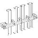 MAS HDX - PORTASBARRE INTERMEDIO 2 SB/FASE - BTICINO 91881/2 - BTICINO 91881/2 product photo Photo 01 2XS