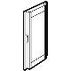 MAS LDX - PORTA BOMBATA VETRO 850X1400 - BTICINO 93870VB - BTICINO 93870VB product photo Photo 01 2XS