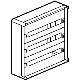 SDX160 QUADRO PAR.LAMIERA 515X550X145MM 72M - BTICINO 94530L - BTICINO 94530L product photo Photo 01 2XS