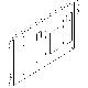MAS - PIASTRA ESEC RIMOV ESTR ORIZ M400-630 - BTICINO 9541P/04RE - BTICINO 9541P/04RE product photo Photo 01 2XS