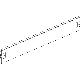 MAS - PANNELLO 1/4 GIRO CIECO 850X100 - BTICINO 9778Q - BTICINO 9778Q product photo Photo 01 2XS