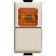 MATIX MAGIC - PULSANTE 1P NO SPIA ARANCIO - BTICINO A5057A - BTICINO A5057A product photo Photo 01 2XS