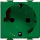 MATIX MAGIC - PRESA SCHUKO 2P+T VERDE - BTICINO A5440X2V - BTICINO A5440X2V product photo Photo 01 2XS