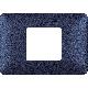 matix - placca 2 posti centrati blu mercurio - BTICINO AM4819TBM product photo Photo 01 2XS