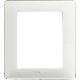 matix - placca 3+3 posti colors ghiaccio - BTICINO AM4826CBN product photo Photo 01 2XS