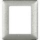 matix - placca 3+3 posti silver - BTICINO AM4826MSL product photo Photo 01 2XS