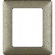 MATIX - PLACCA 3+3P TITANIUM - BTICINO AM4826MTA - BTICINO AM4826MTA product photo Photo 01 2XS