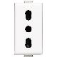 MATIX - PRESA STD ITA 10/16A ANTIBATTERICO - BTICINO AM5180AB - BTICINO AM5180AB product photo Photo 01 2XS