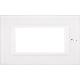 AXOLUTE PLACCA 4P VETRO BIANCO - BTICINO HA4804VBB - BTICINO HA4804VBB product photo Photo 01 2XS