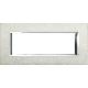 AXOLUTE.PL.QUADR.6P ALLUMINIO SPAZZOLATO - BTICINO HA4806XC - BTICINO HA4806XC product photo Photo 01 2XS