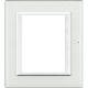AXOLUTE - PLACCA 3+3P VETRO BIANCO - BTICINO HA4826VBB - BTICINO HA4826VBB product photo Photo 01 2XS