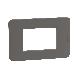 MatixGO - placca 3P tortora - BTICINO JA4803TD product photo Photo 01 2XS