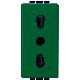 LIVING INT-PR.2P+T 10/16A BIPASSO VERDE - BTICINO L4180V - BTICINO L4180V product photo Photo 01 2XS