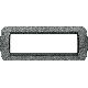 LIVING INT - PLACCA 7 POSTI GRAFITE - BTICINO L4807GF product photo Photo 01 2XS