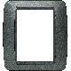 LIVING INT-PLACCA 3+3P ACCIAIO SCURO - BTICINO L4826AC - BTICINO L4826AC product photo Photo 01 2XS