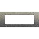 PLACCA LIVING LIGHT AVENUE LNA4807AE BTICINO QUADRA 7 POSTI - BTICINO LNA4807AE product photo Photo 01 2XS