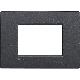 LIVING LIGHT PLACCA 3P ANTRACITE AIR LNC4803AR - BTICINO LNC4803AR product photo Photo 01 2XS