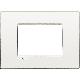 LIVING LIGHT PLACCA 3P BIANCO PURO AIR LNC4803BN - BTICINO LNC4803BN product photo Photo 01 2XS