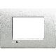 LIVING LIGHT PLACCA 3P TECH AIR LNC4803TE - BTICINO LNC4803TE product photo Photo 01 2XS