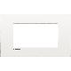 LIVING LIGHT PLACCA 4P BIANCO PURO AIR LNC4804BN - BTICINO LNC4804BN product photo Photo 01 2XS