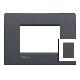 LL - PLACCA 3+3P ANTRACITE - BTICINO LNC4826AR - BTICINO LNC4826AR product photo Photo 01 2XS