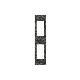 LL - PLACCA PROFILATO 1+1P ANTRACITE - BTICINO LND4812AR - BTICINO LND4812AR product photo Photo 01 2XS