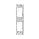 LL - PLACCA PROFILATO 1+1P TECH - BTICINO LND4812TE - BTICINO LND4812TE product photo Photo 01 2XS