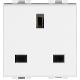 LIGHT-PRESA 2P+T 13A STD.INGLESE 2M - BTICINO N4150 - BTICINO N4150 product photo Photo 01 2XS