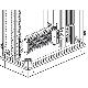 KIT ALIMENTAZIONE LATERALE EASY400 OMNIBUS P=600 - BTICINO TKAL400I600 product photo Photo 01 2XS