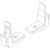 SUPPORTI PER CANALINE CON PASSAGGIO DEI CAVI IN VERTICALE - BTICINO 94000MV product photo Photo 01 2XS