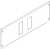 PANNELLO A 4 VITI DI FISSAGGIO PER INTERRUTTORI M160-250 IN ORIZZONTALE 850X200MM - BTICINO 9741/02 product photo Photo 01 2XS