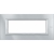 PLACCA 6P TECH METALLO AXOLUTE - BTICINO HA4806HC product photo Photo 01 2XS