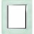 PLACCA RETTANGOLARE 3+3P VETRO KRISTALL VETRO AXOLUTE - BTICINO HA4826VKA product photo Photo 01 2XS