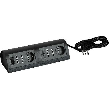 INTERLINK-MULTI 4 PR 10/16+2 P30+USB+INT GR - BTICINO 150465 - BTICINO 150465 product photo Photo 01 3XL
